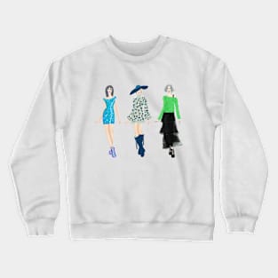 Girls fashion Crewneck Sweatshirt